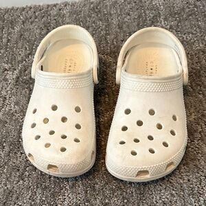 CROCS Kids Classic White Water Shoes